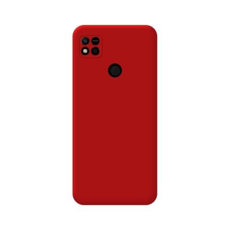 Funda Silicona Líquida Ultra Suave compatible con Xiaomi Redmi 10A color Roja