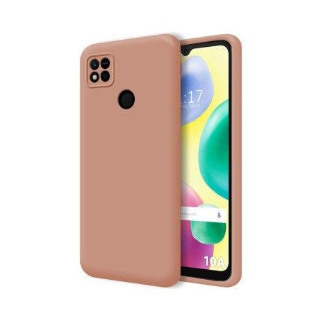 Funda Silicona Líquida Ultra Suave compatible con Xiaomi Redmi 10A color Rosa
