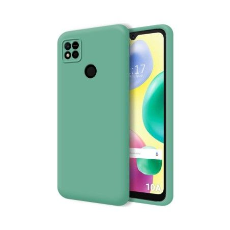 Funda Silicona Líquida Ultra Suave compatible con Xiaomi Redmi 10A color Verde