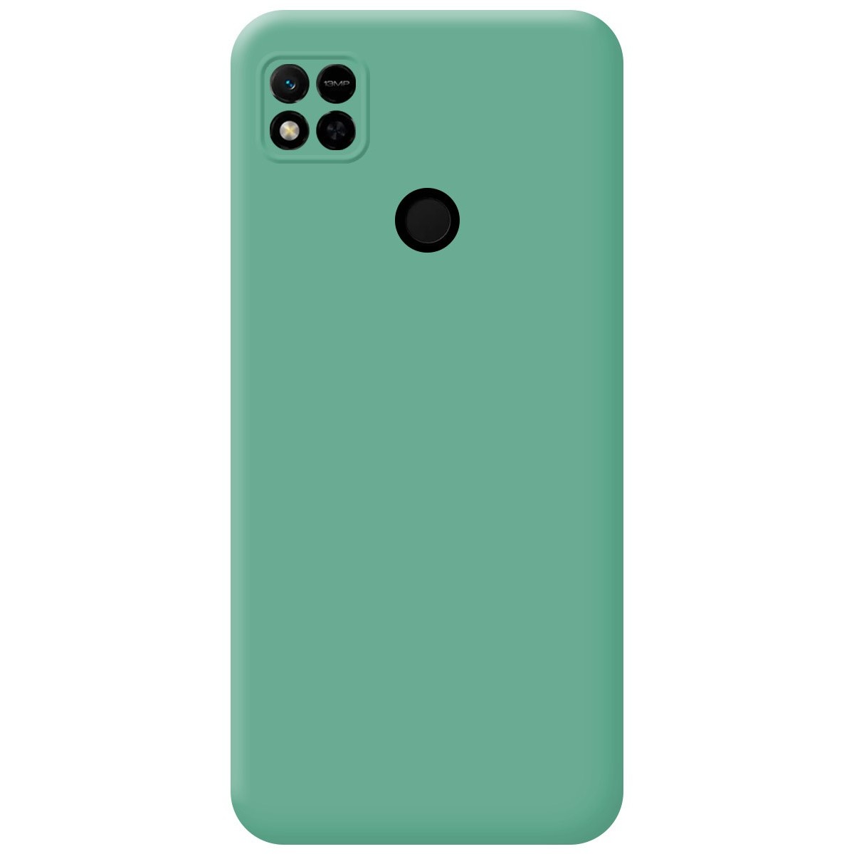 Funda Silicona Líquida Ultra Suave compatible con Xiaomi Redmi 10A color Verde