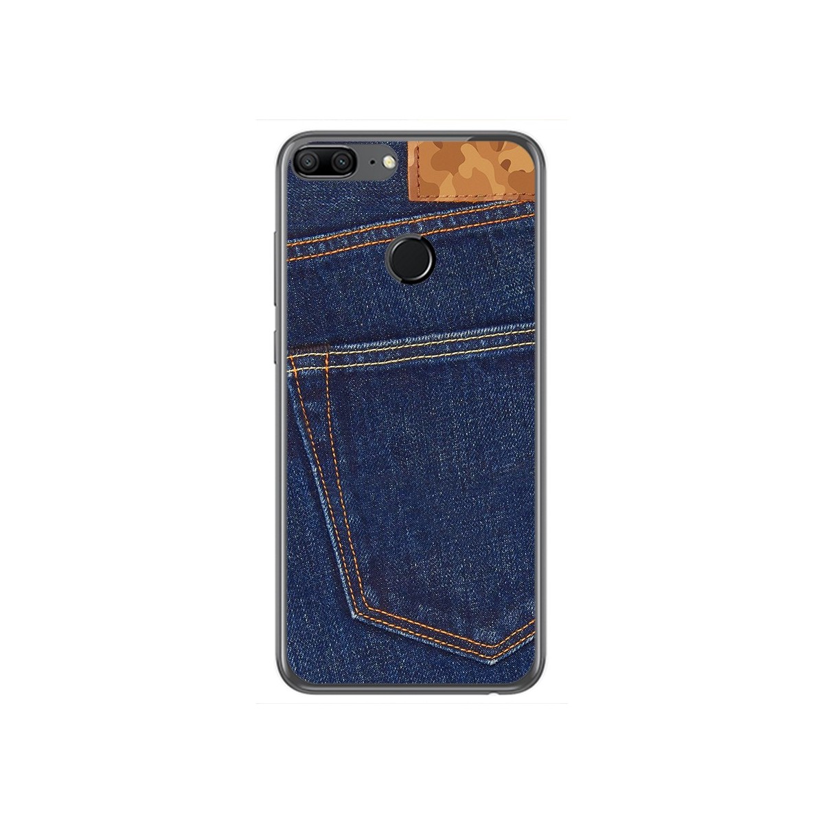 Funda Gel Tpu para Huawei Honor 9 Lite Diseño Vaquero Dibujos