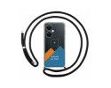 Personaliza tu Funda Colgante Transparente para Oneplus Nord CE 3 Lite 5G con Cordon Negro Dibujo Personalizada