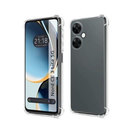 Funda Silicona Antigolpes Transparente para Oneplus Nord CE 3 Lite 5G