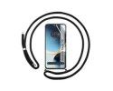 Funda Colgante Transparente para Oneplus Nord CE 3 Lite 5G con Cordon Negro