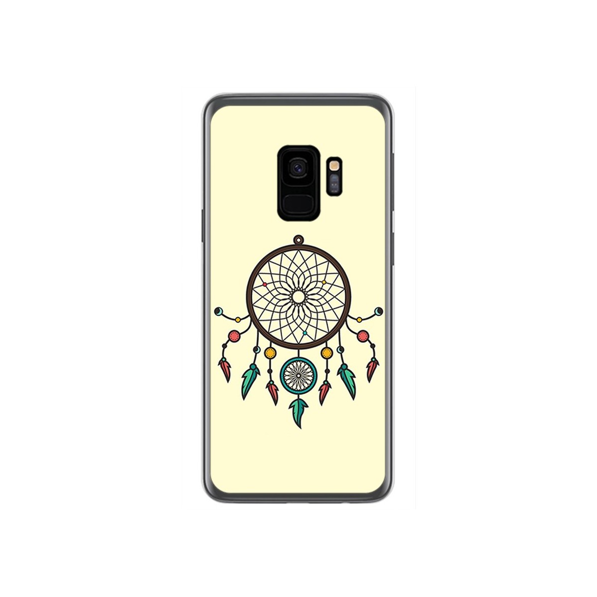 Funda Gel Tpu para Samsung Galaxy S9 Diseño Atrapasueños Dibujos