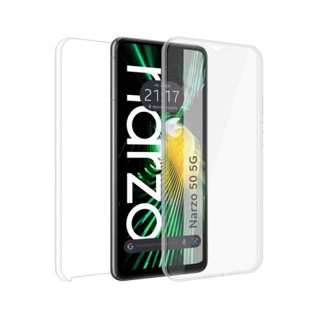 Funda Doble Transparente Pc + Tpu Full Body 360 para Realme Narzo 50 5G