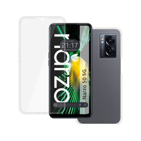 Funda Doble Transparente Pc + Tpu Full Body 360 para Realme Narzo 50 5G