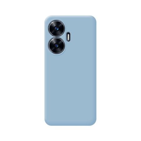Funda Silicona Líquida Ultra Suave para Realme C55 color Azul
