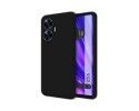 Funda Silicona Líquida Ultra Suave para Realme C55 color Negra