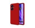 Funda Silicona Líquida Ultra Suave para Realme C55 color Roja