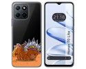 Funda Silicona Transparente para Huawei Honor 70 Lite 5G diseño Bufalo Dibujos