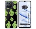 Funda Silicona Transparente para Huawei Honor 70 Lite 5G diseño Cactus Dibujos