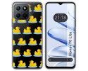 Funda Silicona Transparente para Huawei Honor 70 Lite 5G diseño Pato Dibujos