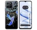 Funda Silicona Transparente para Huawei Honor 70 Lite 5G diseño Plumas Dibujos