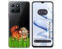 Funda Silicona Transparente para Huawei Honor 70 Lite 5G diseño Tigre Dibujos