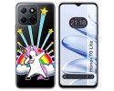Funda Silicona Transparente para Huawei Honor 70 Lite 5G diseño Unicornio Dibujos