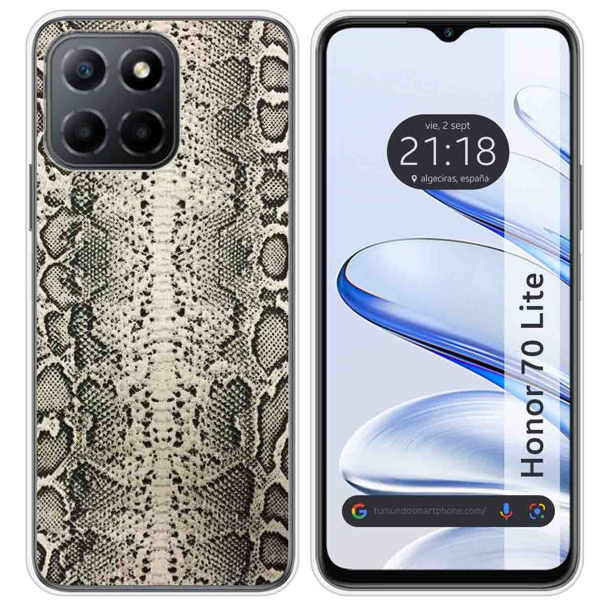 Funda Silicona para Huawei Honor 70 Lite 5G diseño Animal 01 Dibujos