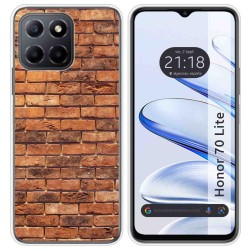 Funda Silicona para Huawei Honor 70 Lite 5G diseño Ladrillo 04 Dibujos