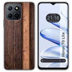 Funda Silicona para Huawei Honor 70 Lite 5G diseño Madera 05 Dibujos