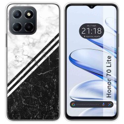 Funda Silicona para Huawei Honor 70 Lite 5G diseño Mármol 01 Dibujos