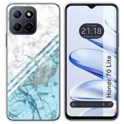 Funda Silicona para Huawei Honor 70 Lite 5G diseño Mármol 02 Dibujos