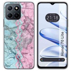 Funda Silicona para Huawei Honor 70 Lite 5G diseño Mármol 08 Dibujos