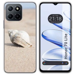 Funda Silicona para Huawei Honor 70 Lite 5G diseño Concha Dibujos