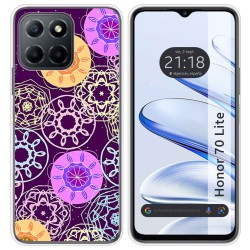Funda Silicona para Huawei Honor 70 Lite 5G diseño Radial Dibujos