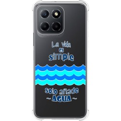 Funda Silicona Antigolpes para Huawei Honor 70 Lite 5G diseño Agua Dibujos