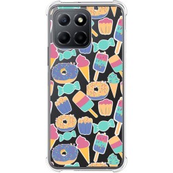 Funda Silicona Antigolpes para Huawei Honor 70 Lite 5G diseño Dulces 02 Dibujos