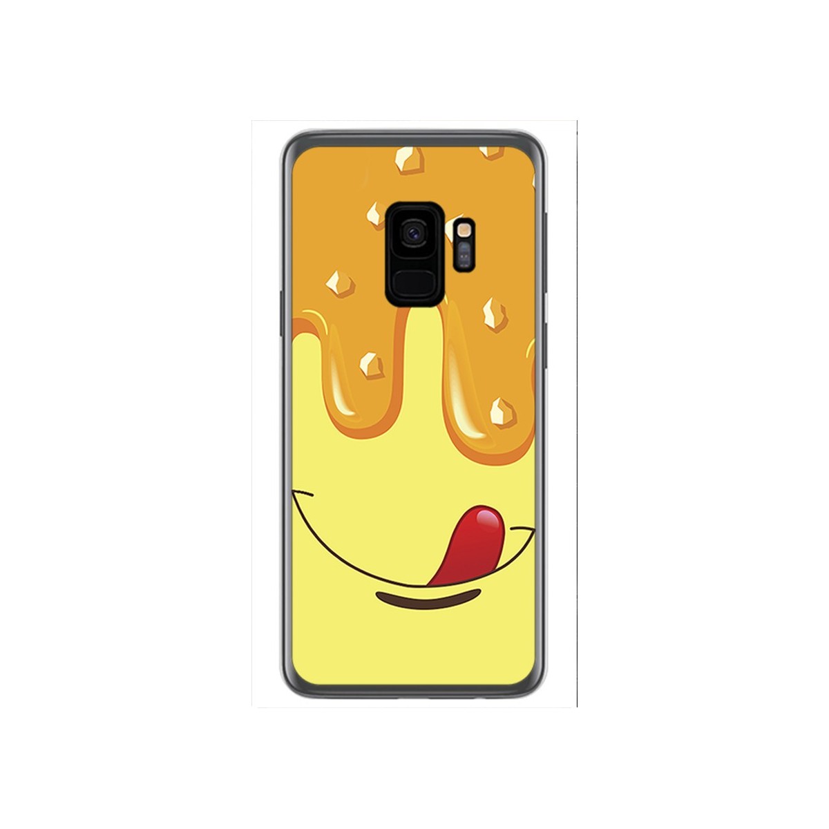 Funda Gel Tpu para Samsung Galaxy S9 Diseño Helado Vainilla Dibujos