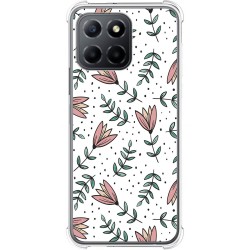 Funda Silicona Antigolpes para Huawei Honor 70 Lite 5G diseño Flores 01 Dibujos