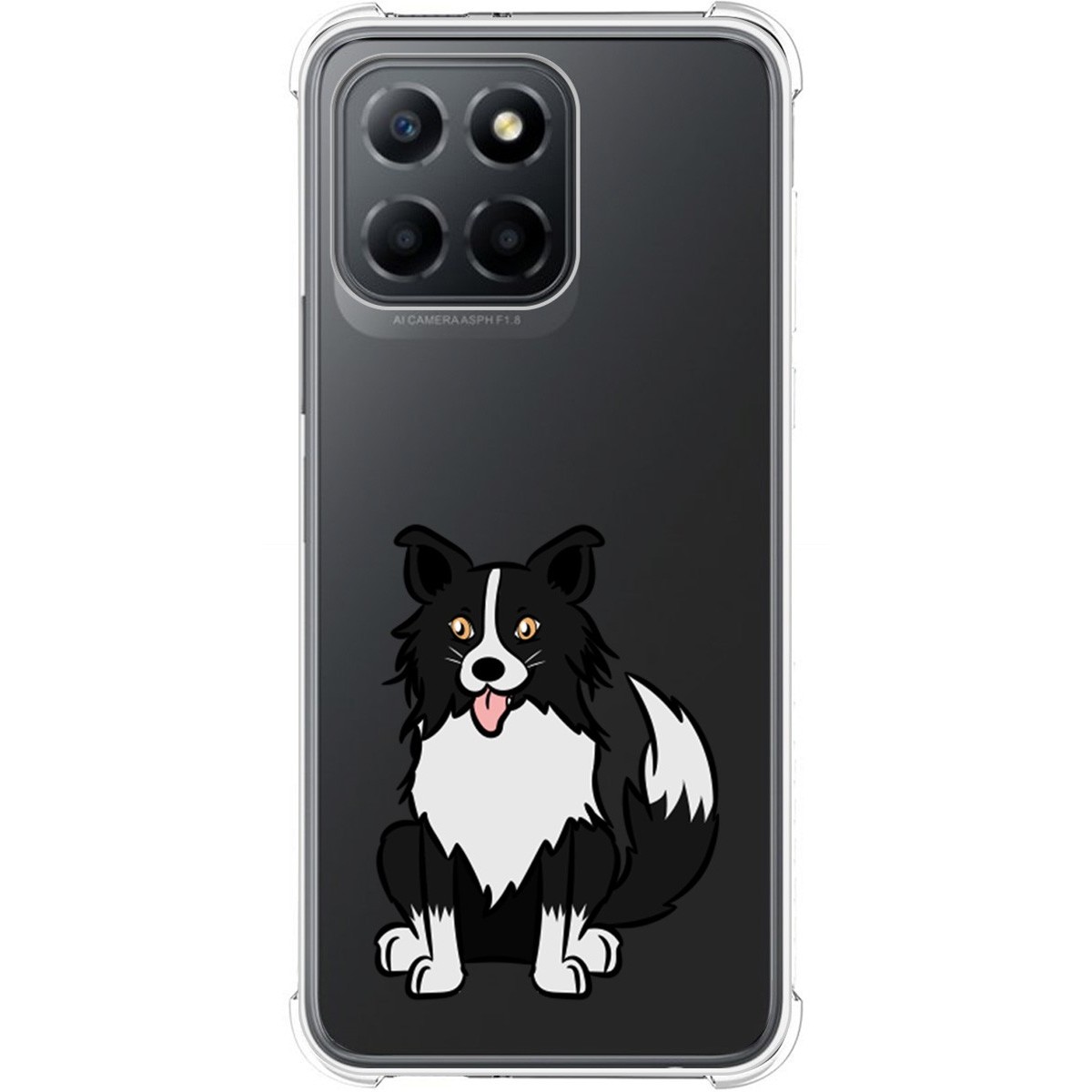 Funda Silicona Antigolpes para Huawei Honor 70 Lite 5G diseño Perros 01 Dibujos