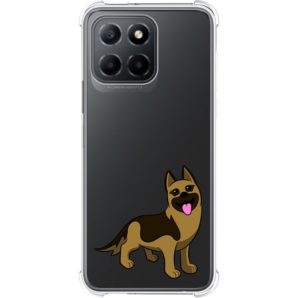 Funda Silicona Antigolpes para Huawei Honor 70 Lite 5G diseño Perros 03 Dibujos