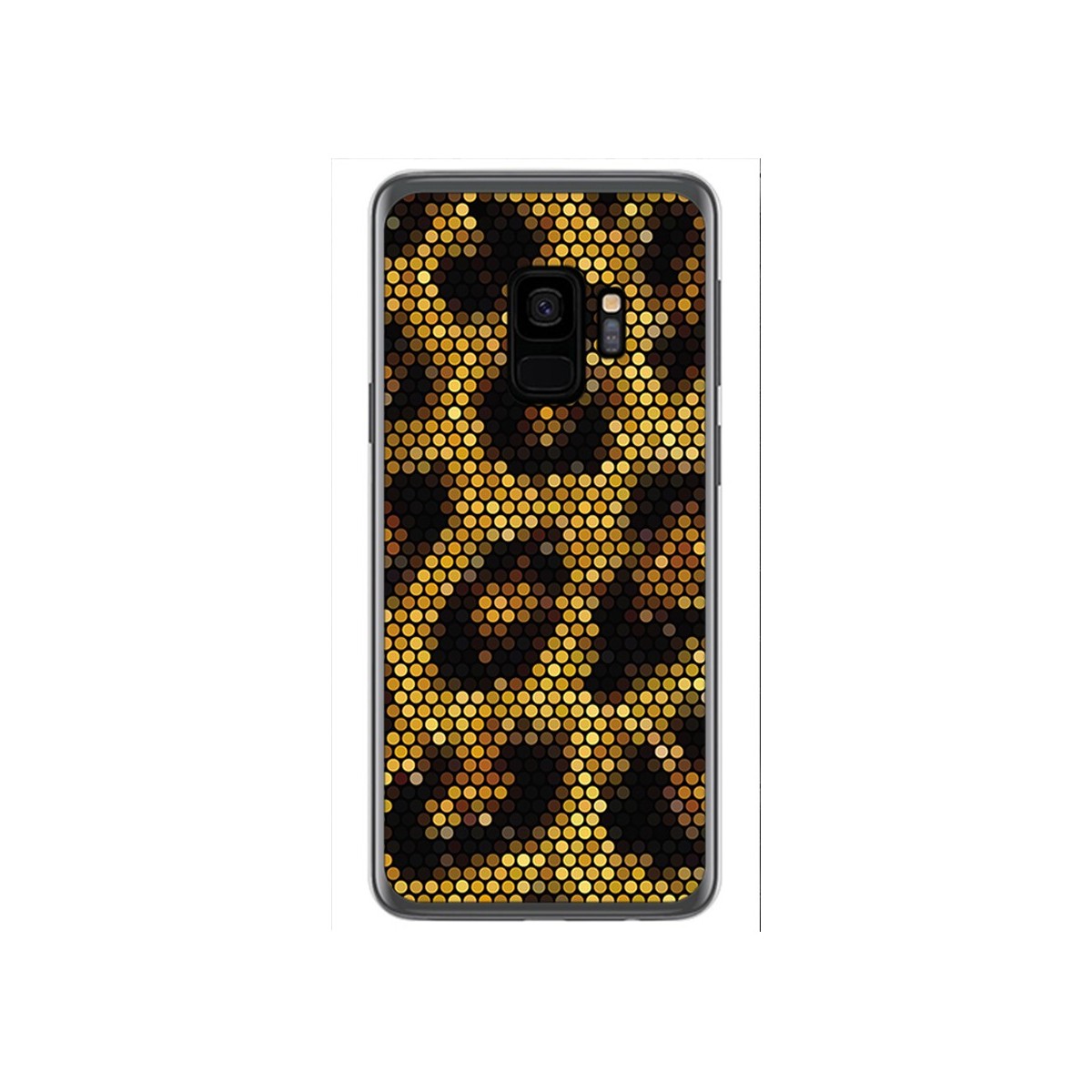 Funda Gel Tpu para Samsung Galaxy S9 Diseño Leopardo Dibujos
