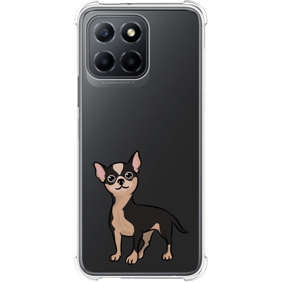 Funda Silicona Antigolpes para Huawei Honor 70 Lite 5G diseño Perros 05 Dibujos