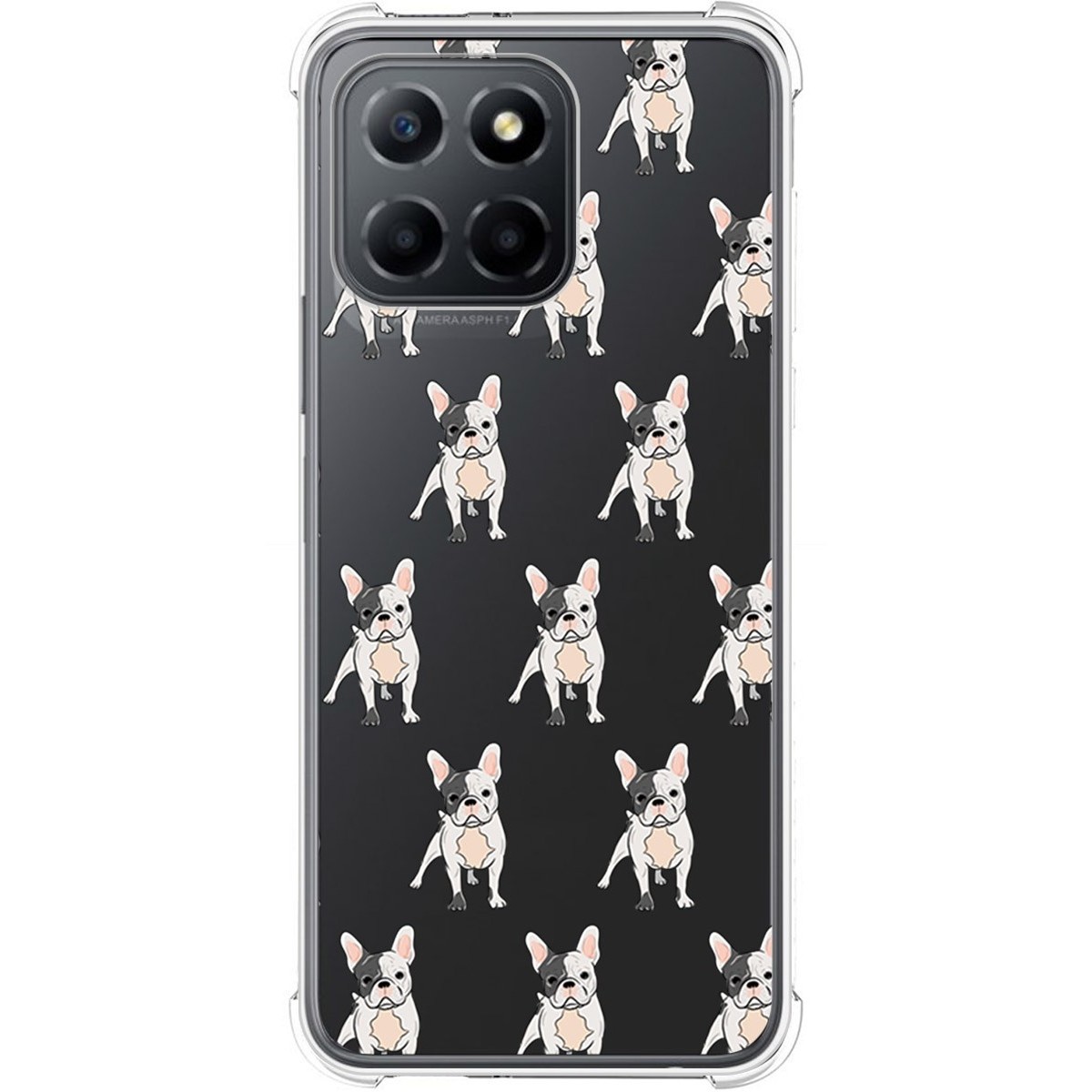 Funda Silicona Antigolpes para Huawei Honor 70 Lite 5G diseño Perros 12 Dibujos