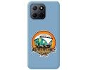Funda Silicona Líquida Azul para Huawei Honor 70 Lite 5G diseño Adventure Dibujos