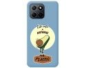 Funda Silicona Líquida Azul para Huawei Honor 70 Lite 5G diseño Culo Natural Dibujos