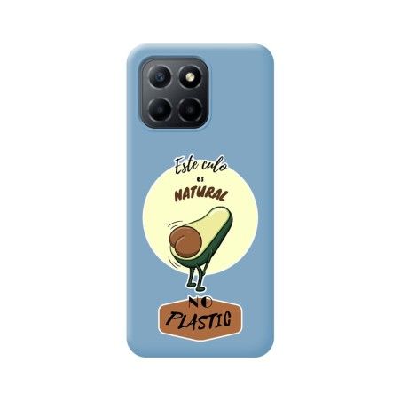 Funda Silicona Líquida Azul para Huawei Honor 70 Lite 5G diseño Culo Natural Dibujos