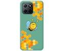 Funda Silicona Líquida Verde para Huawei Honor 70 Lite 5G diseño Abeja Dibujos