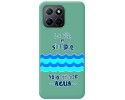 Funda Silicona Líquida Verde para Huawei Honor 70 Lite 5G diseño Agua Dibujos