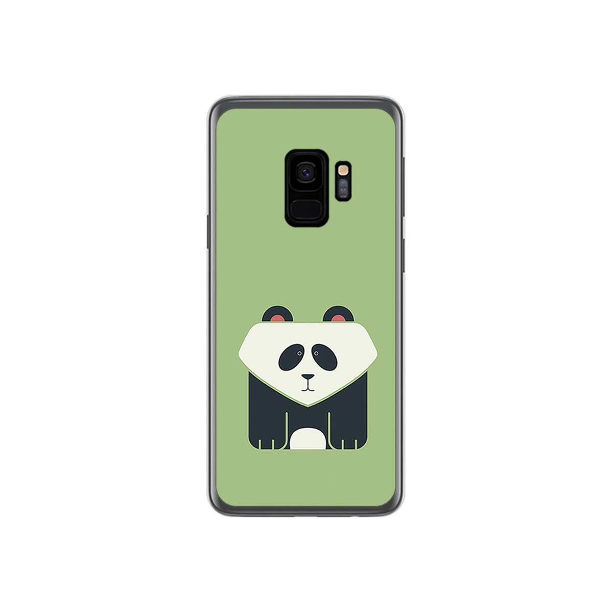 Funda Gel Tpu para Samsung Galaxy S9 Diseño Panda Dibujos