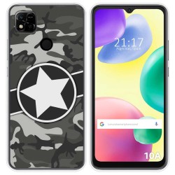 Funda Silicona compatible con Xiaomi Redmi 10A diseño Camuflaje 02 Dibujos
