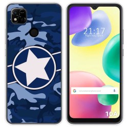 Funda Silicona compatible con Xiaomi Redmi 10A diseño Camuflaje 03 Dibujos