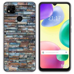 Funda Silicona compatible con Xiaomi Redmi 10A diseño Ladrillo 05 Dibujos