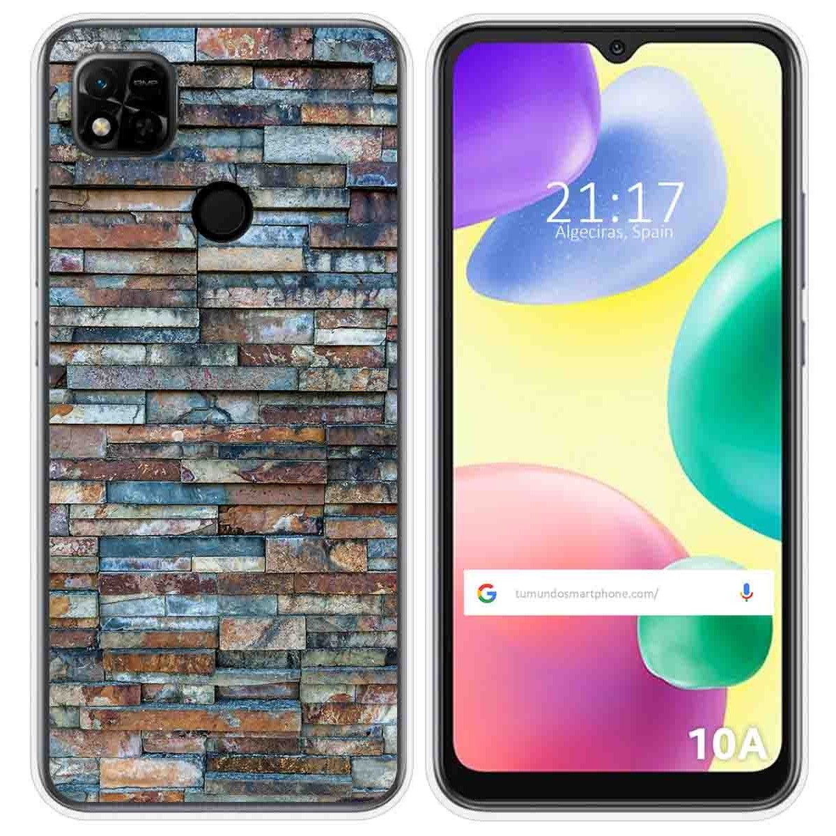 Funda Silicona compatible con Xiaomi Redmi 10A diseño Ladrillo 05 Dibujos