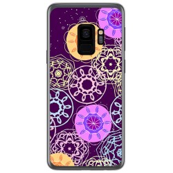 Funda Gel Tpu para Samsung Galaxy S9 Diseño Radial Dibujos