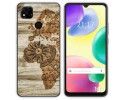 Funda Silicona compatible con Xiaomi Redmi 10A diseño Madera 07 Dibujos