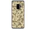 Funda Gel Tpu para Samsung Galaxy S9 Diseño Sand Camuflaje Dibujos